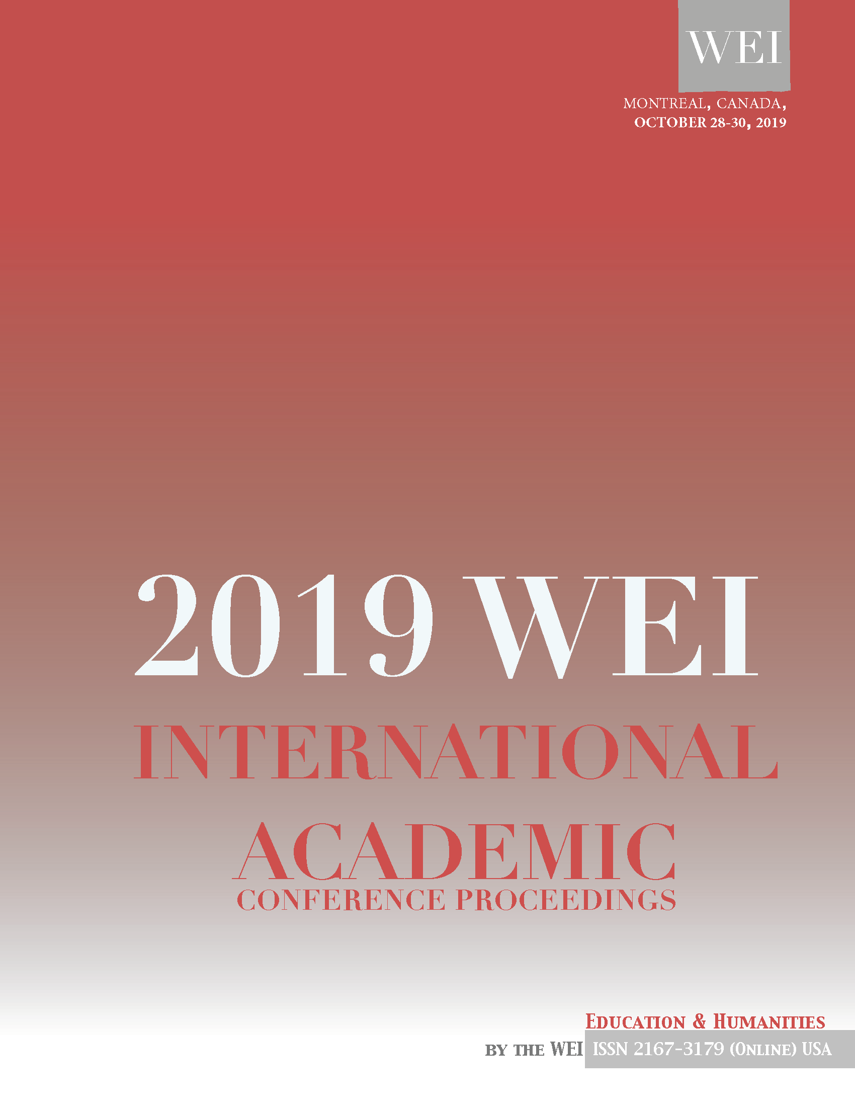WEI International Academic Conference Proceedings